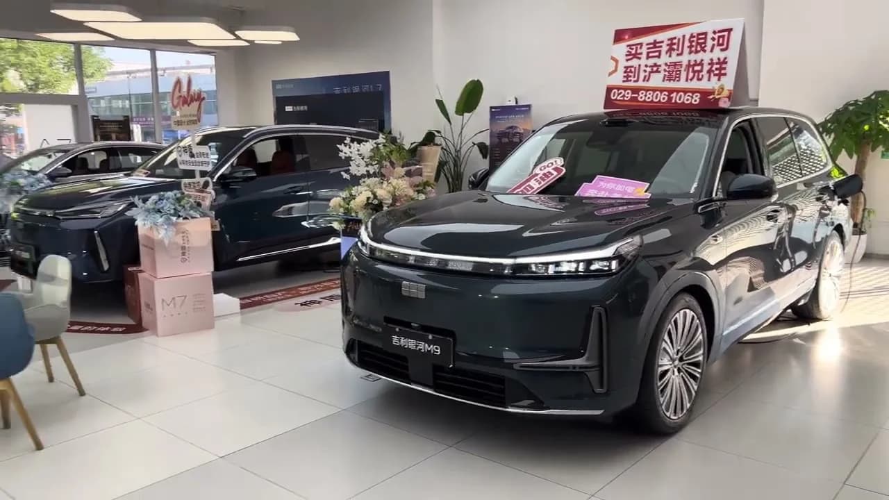 2026 Geely Galaxy M9: 6-Seat PHEV With Up to 858 hp, From About $25,900