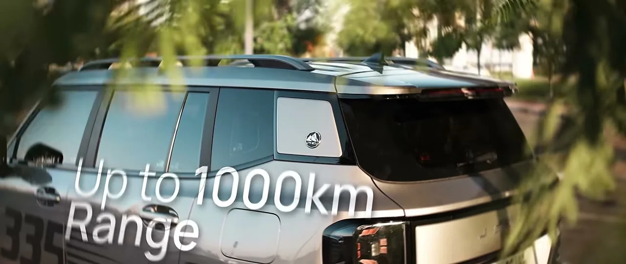 2026 Jetour T1 i-DM: 335 HP PHEV SUV With 1,000 km Range - View 2
