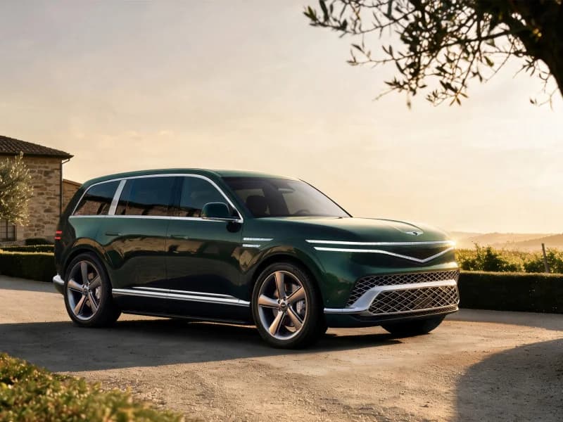 2026 Genesis GV90: The Brand's First Three-Row Flagship EV, With Coach Doors