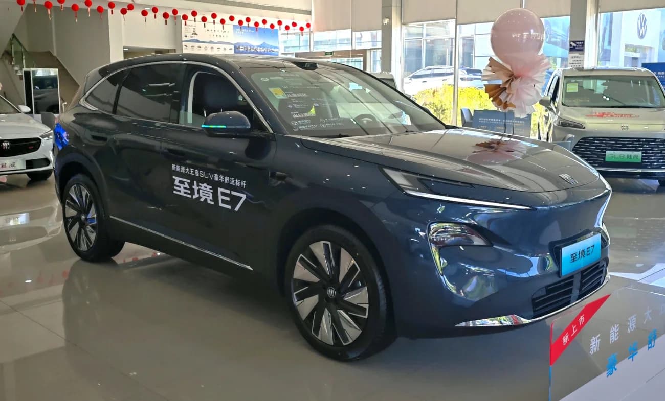 2026 Buick Electra E7: Refreshed China PHEV Adds Turbo Power, ADAS From $23,200