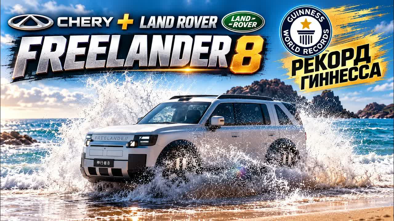 2026 Freelander 8: 818 HP Chery-JLR SUV Sets Altitude Record