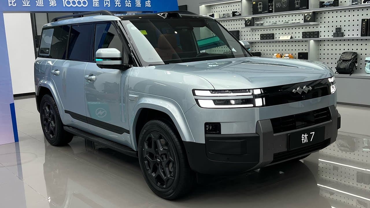 2026 BYD Fangchengbao Titanium 7 Long-Range PHEV: 315 km EV Range From $28,800
