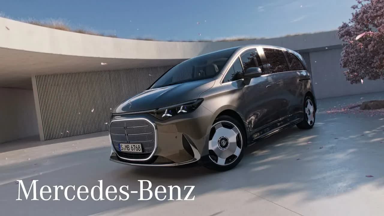 Mercedes-Benz VLE: An Electric Luxury Van With Up To 700 km Range, 800V Charging And A 31-Inch 8K Rear Screen
