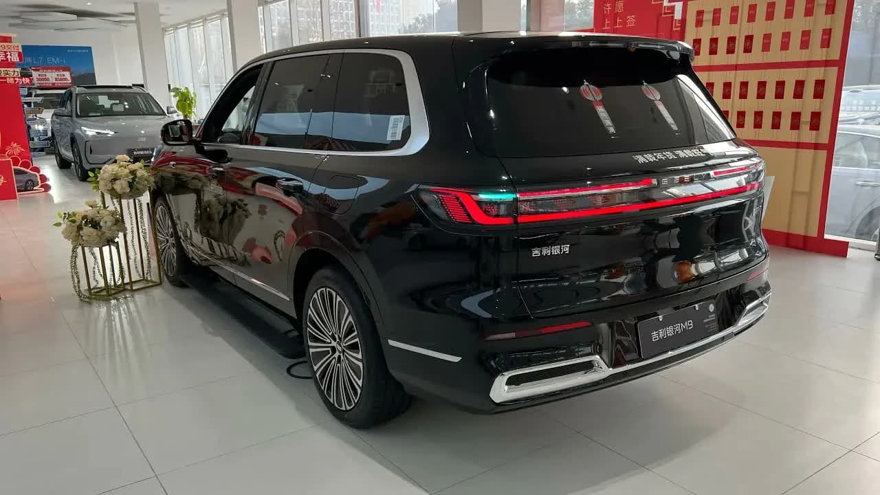 2026 Geely Galaxy M9: 6-Seat PHEV With 1,500 km Range From $24,470