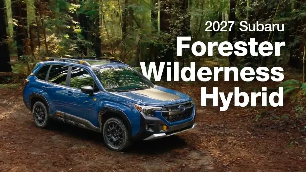 2027 Subaru Forester Wilderness Hybrid: 481 Miles Per Tank, Real Off-Road AWD, ~25% Better MPG
