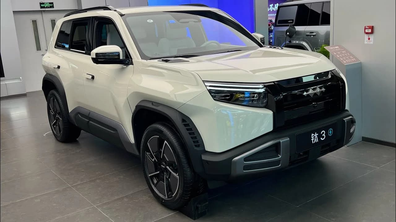 BYD Fangchengbao Tai 3: A 620 km Flash-Charging Electric Off-Roader From ~$22,400