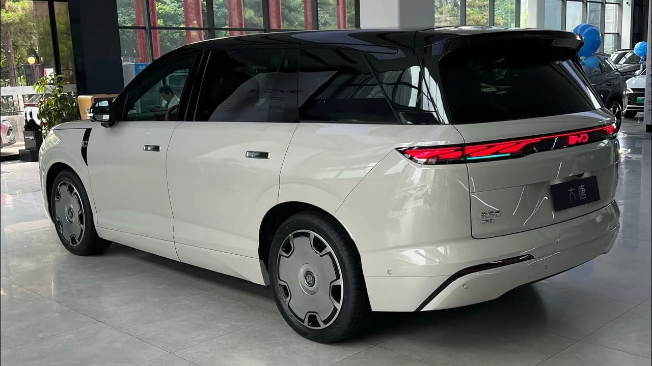 BYD Great Tang: A 950 km, 7-Seat Electric Flagship With 9-Minute Charging From ~$35,500