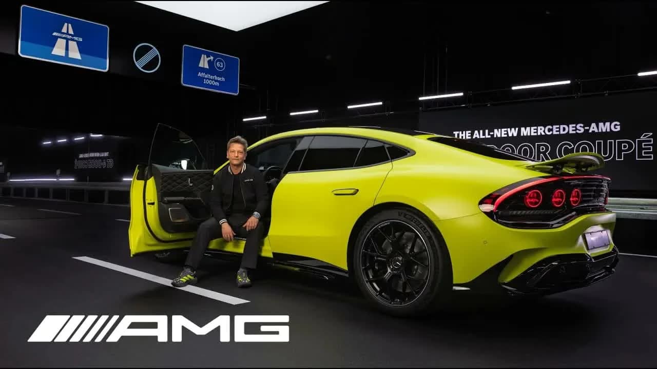 2026 Mercedes-AMG GT 4-Door Coupé (C590): 1,169 hp Tri-Axial-Flux EV Kills The V8 4-Door