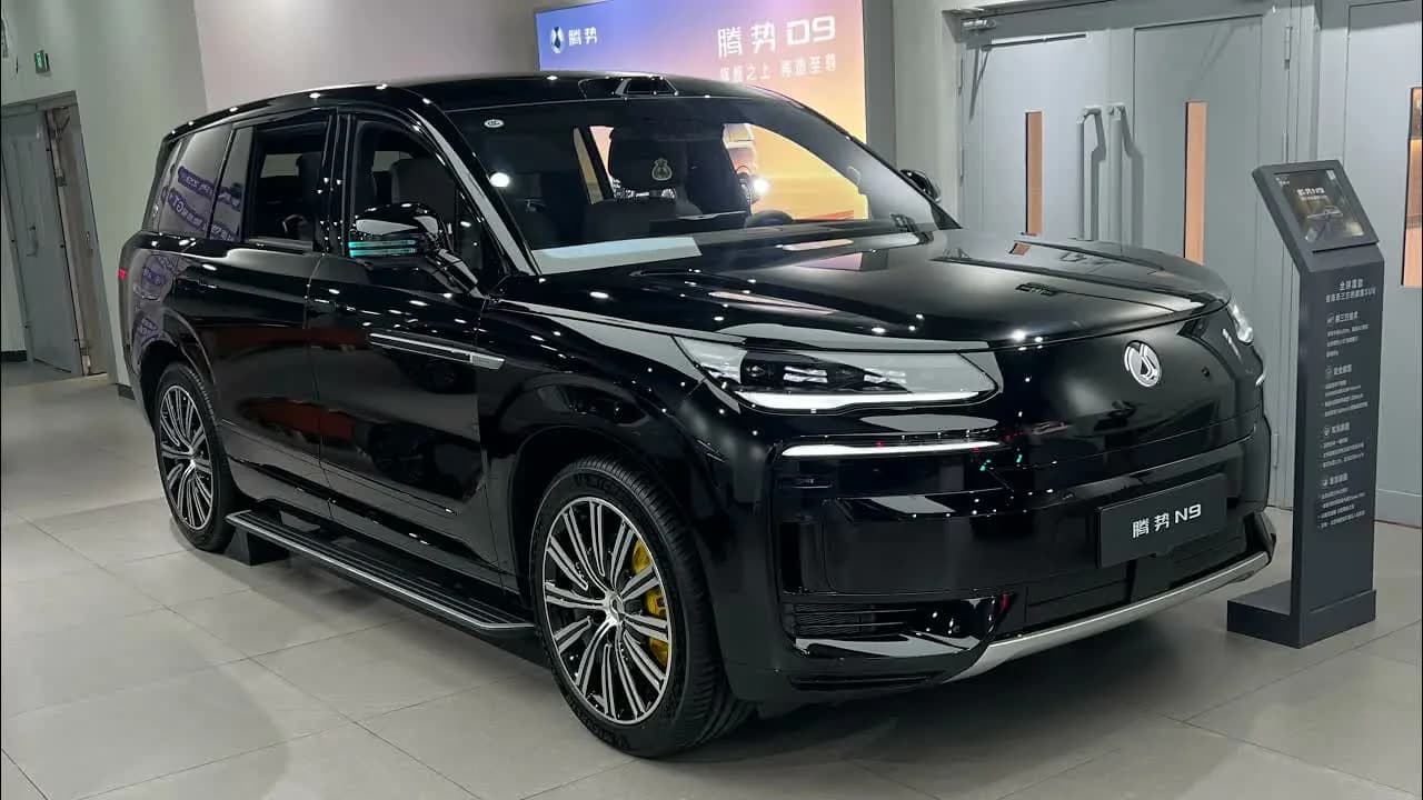 2026 Denza N9 Updated: 912 hp Tri-Motor 6-Seat Flagship PHEV With Flash Charge From $54,700