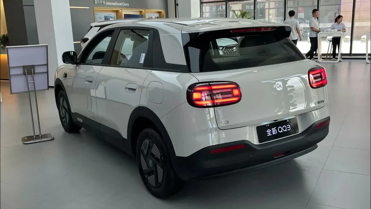 2026 Chery QQ3 EV: A Cute, Rear-Drive Electric Hatchback With 420 km Range From Around $8,200
