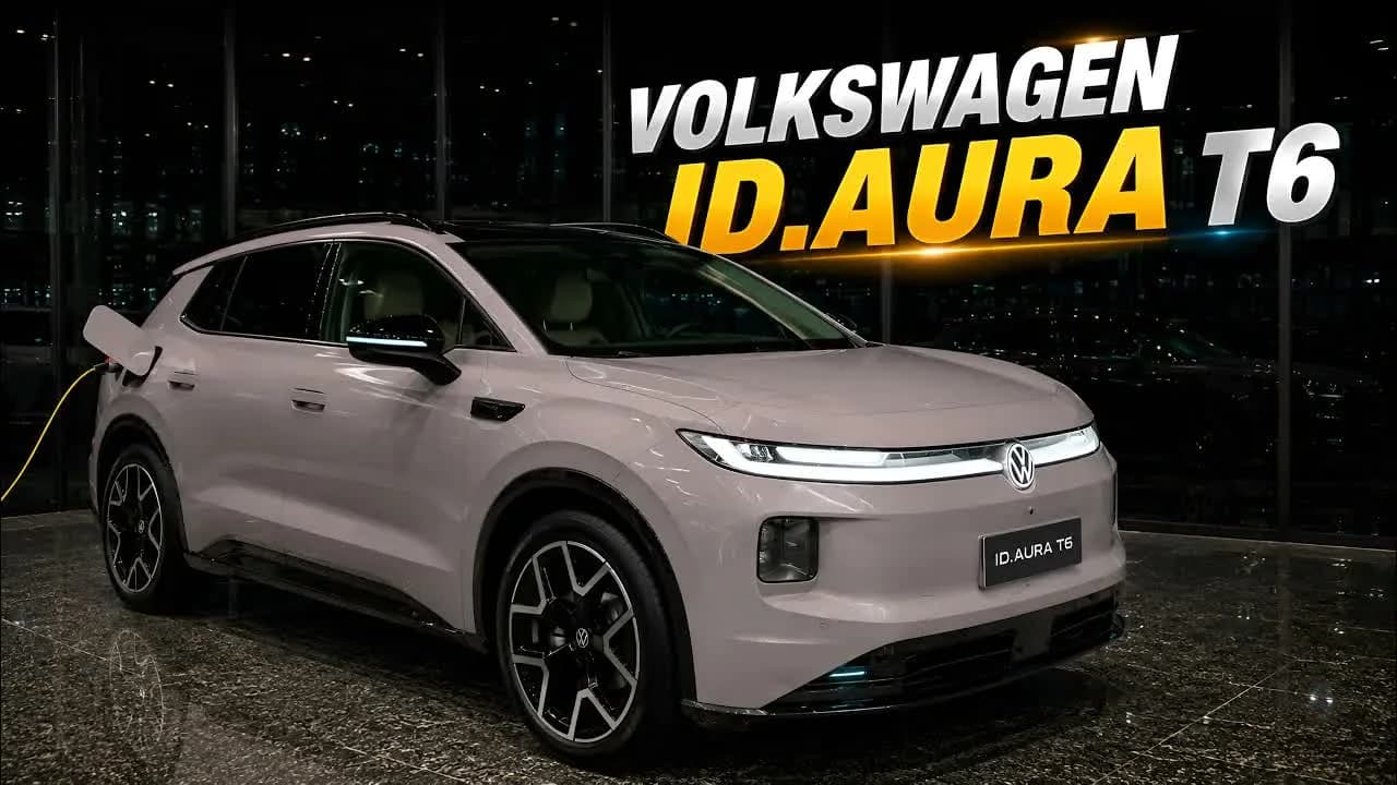 2026 Volkswagen ID.Aura T6: New FAW-VW EV, Up to 660 km Range From $20,225