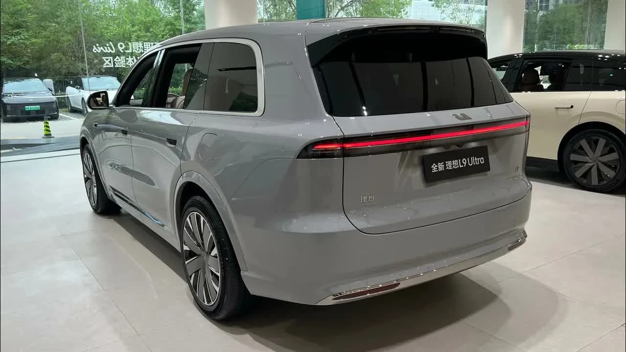 2026 Li Auto L9 Ultra: The Affordable 6-Seat REV Flagship, 420 km EV Range, From $66,600