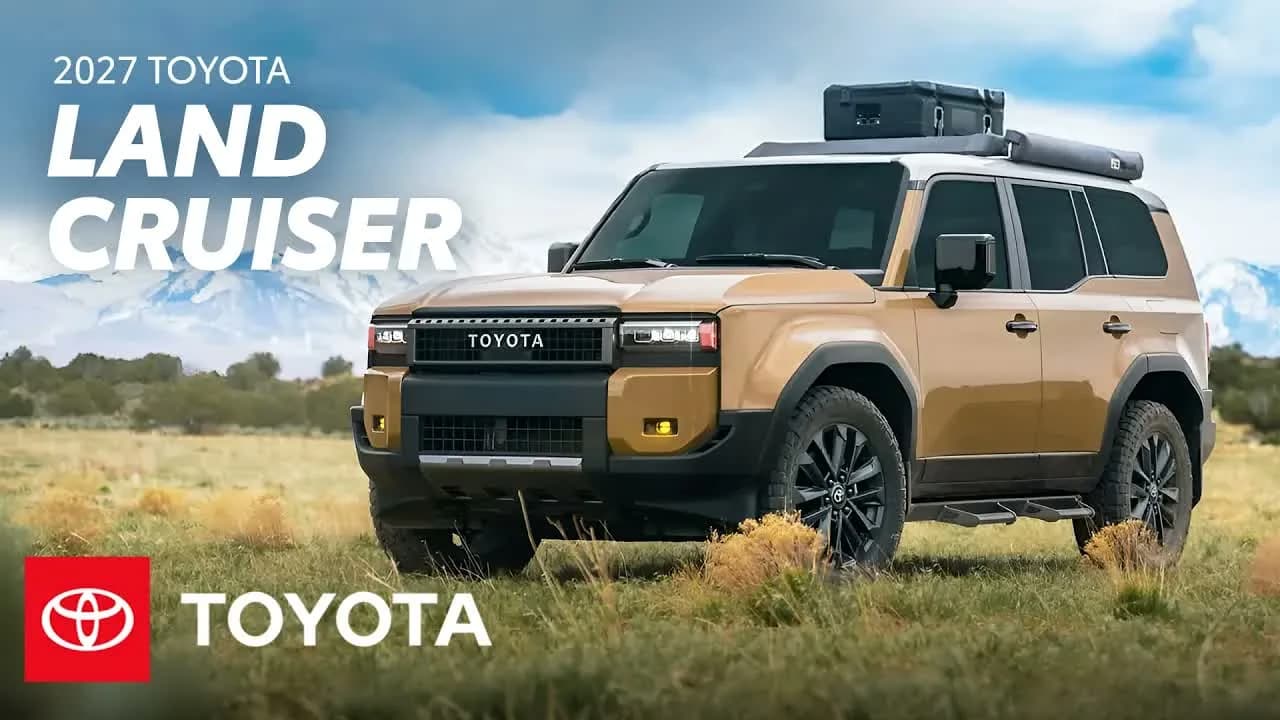 2027 Toyota Land Cruiser: Two Grades, One Legendary Name, From $57,880