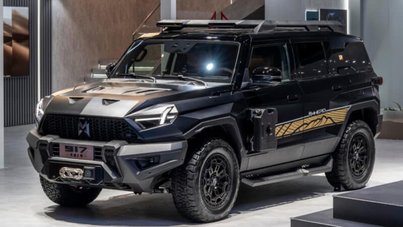 2026 DongFeng M-Hero 1: 1,073-HP Quad-Motor Off-Roader Rivals the G-Class