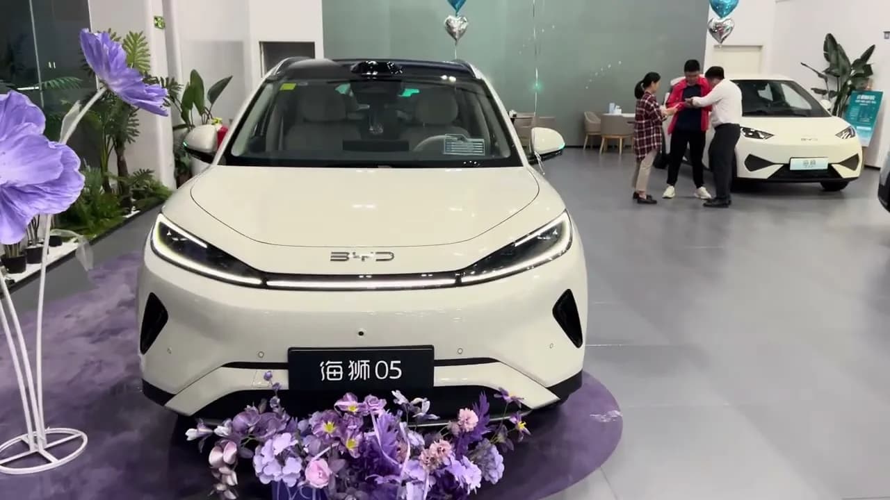 2026 BYD Sealion 05 EV: Compact Electric SUV With 630 km Range From $17,600
