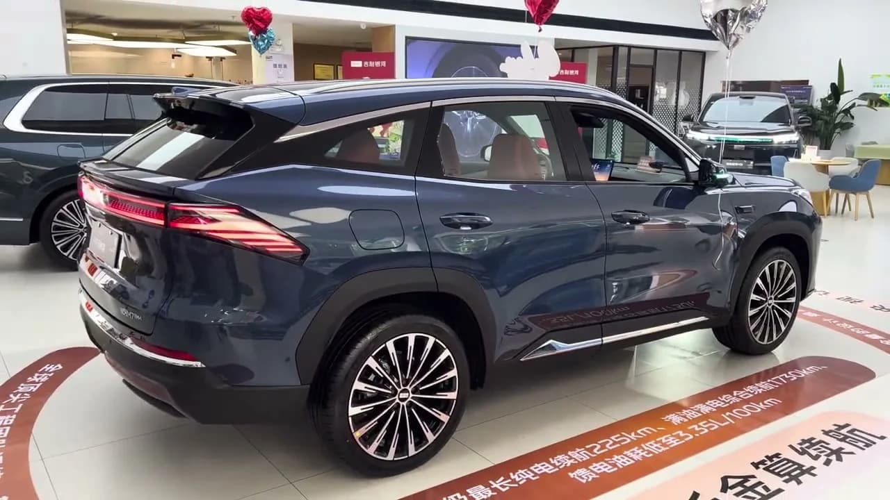 2026 Geely Galaxy M7 PHEV: 1,730 km Combined Range Family SUV From $16,060 - View 2