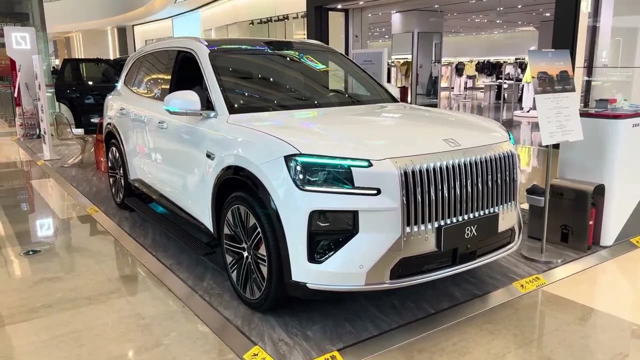 2026 ZEEKR 8X: 900V Hybrid SUV With 1,416 km Range From $45,806