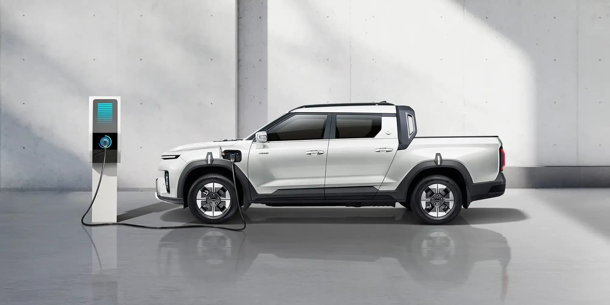 2026 KGM Musso EV: KGM's First Electric Pickup Delivers 419 km Range - View 2