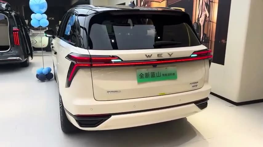 2026 WEY Lanshan PHEV: 6-Seat SUV With 1,343 km Range - View 2