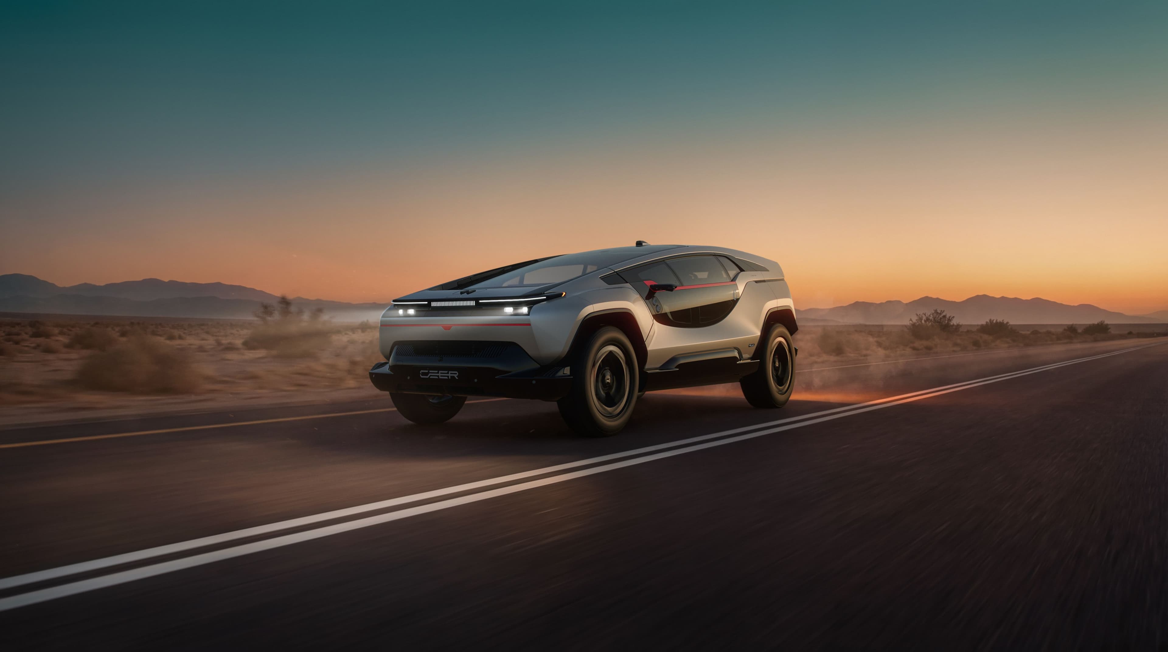 2026 Ceer Exobot: Saudi Arabia's First EV Brand Debuts 1,111 HP Sedan, SUV - View 3