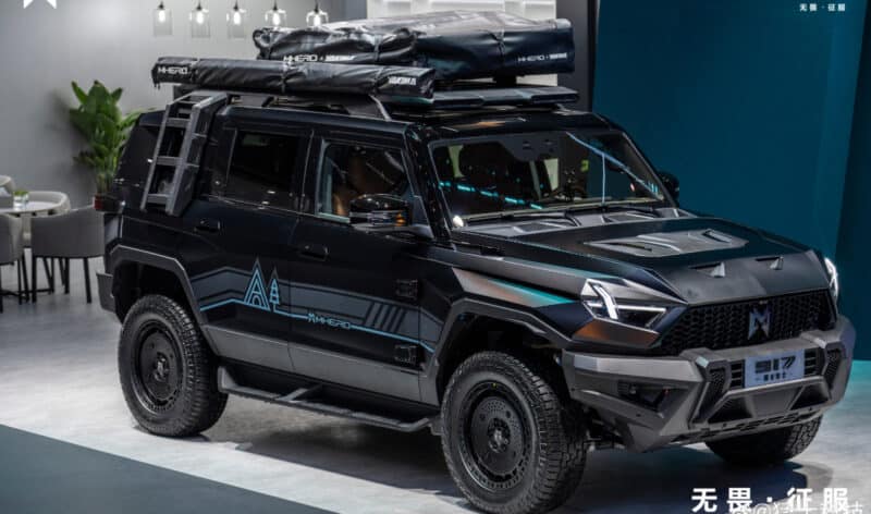 2026 DongFeng M-Hero 1: 1,073-HP Quad-Motor Off-Roader Rivals the G-Class - View 3