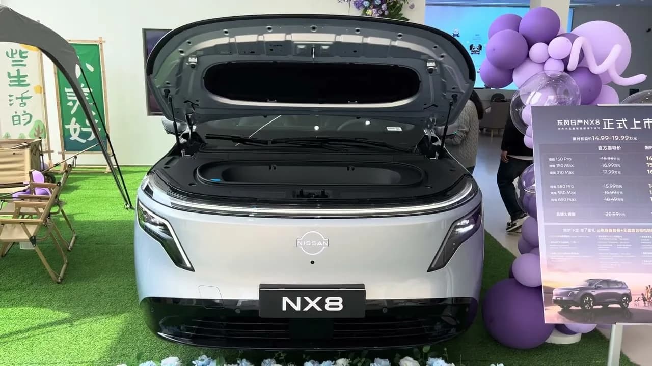 2026 Nissan NX8: BEV + REEV SUV With 1,450 km Range From $23,400 - View 3